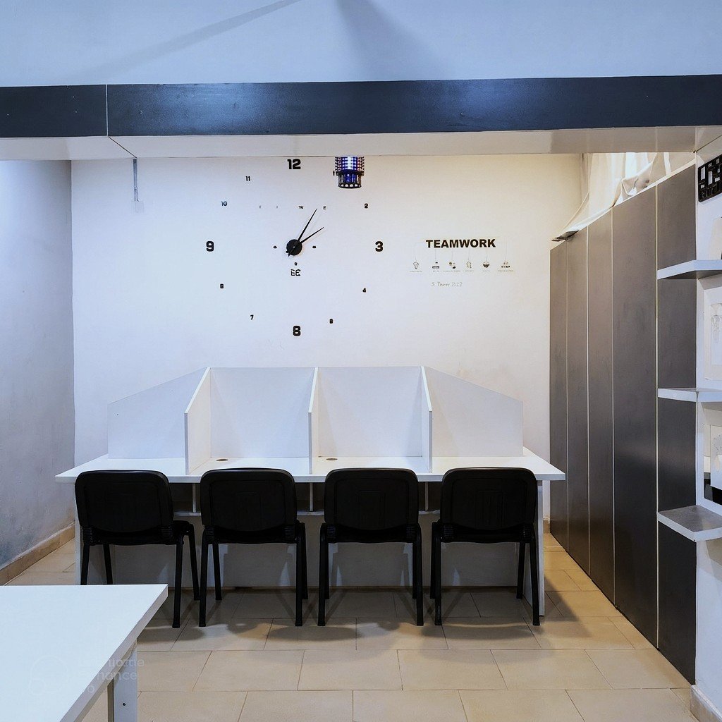 Minimalist Workspace Interior